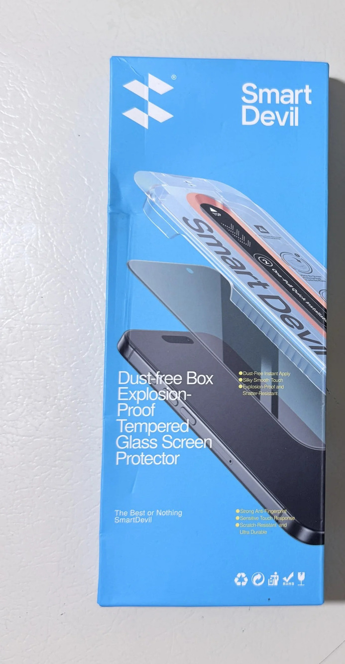 Privacy Screen Protector for iPhone 14 Pro 2 Pack Tempered Glass